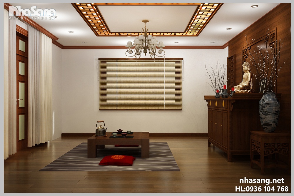 nội thất đẹp - phòng thờ